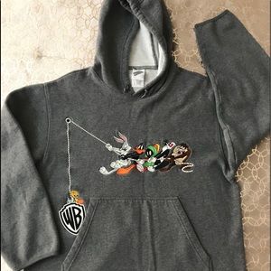 Warner Bros. Thick, grey, sweatshirt. Size S. EUC
